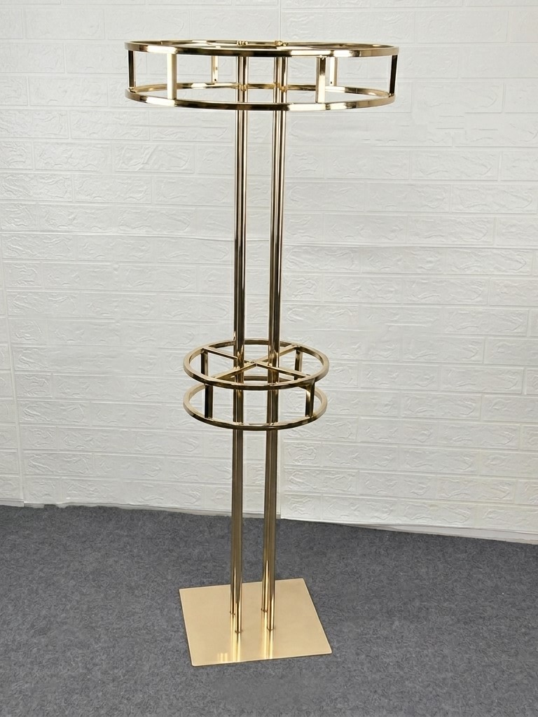 Gold Display Plinths